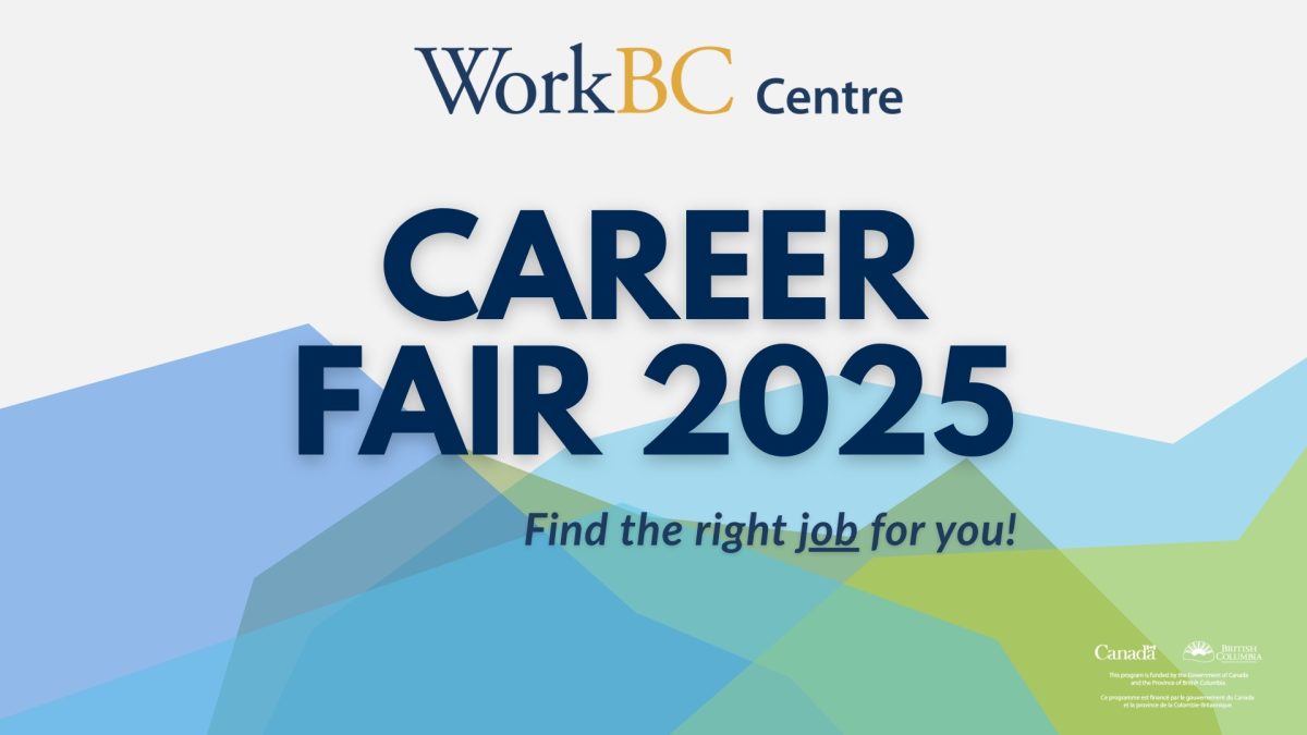 the words "Career Fair 2025: Find the right job for you"