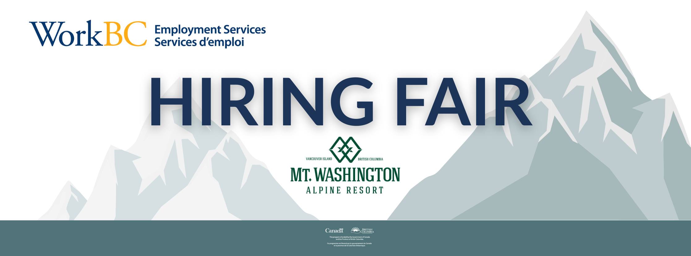 Hiring Fair with Mount Washington Alpine Resort